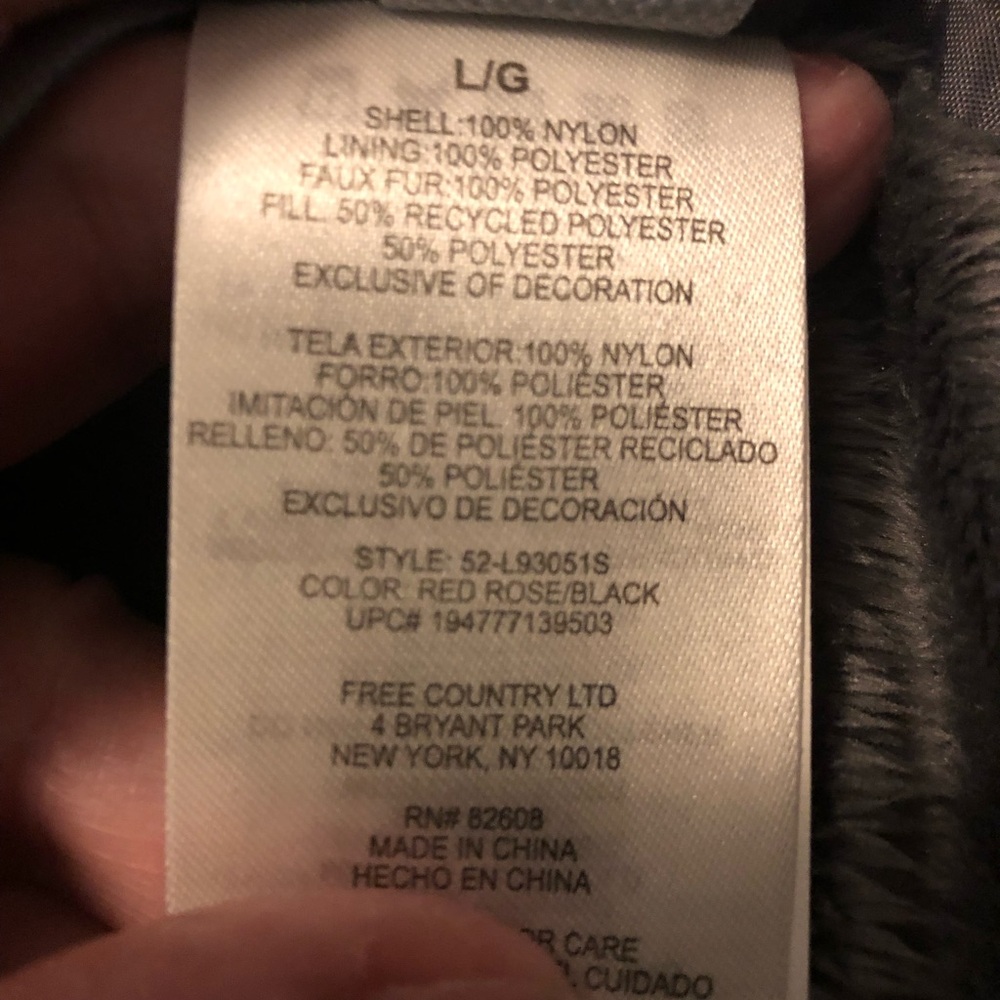NWOT Free Country Radiance Waterproof 💧Jacket - Picture 10 of 11